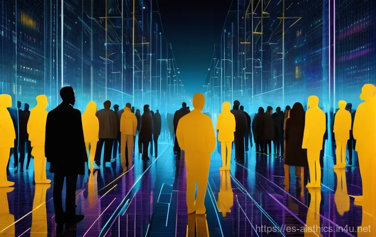 AI 윤리와 글로벌 정책 - **Prompt:** "A vibrant, panoramic view of a modern European city square, bustling with diverse peopl...